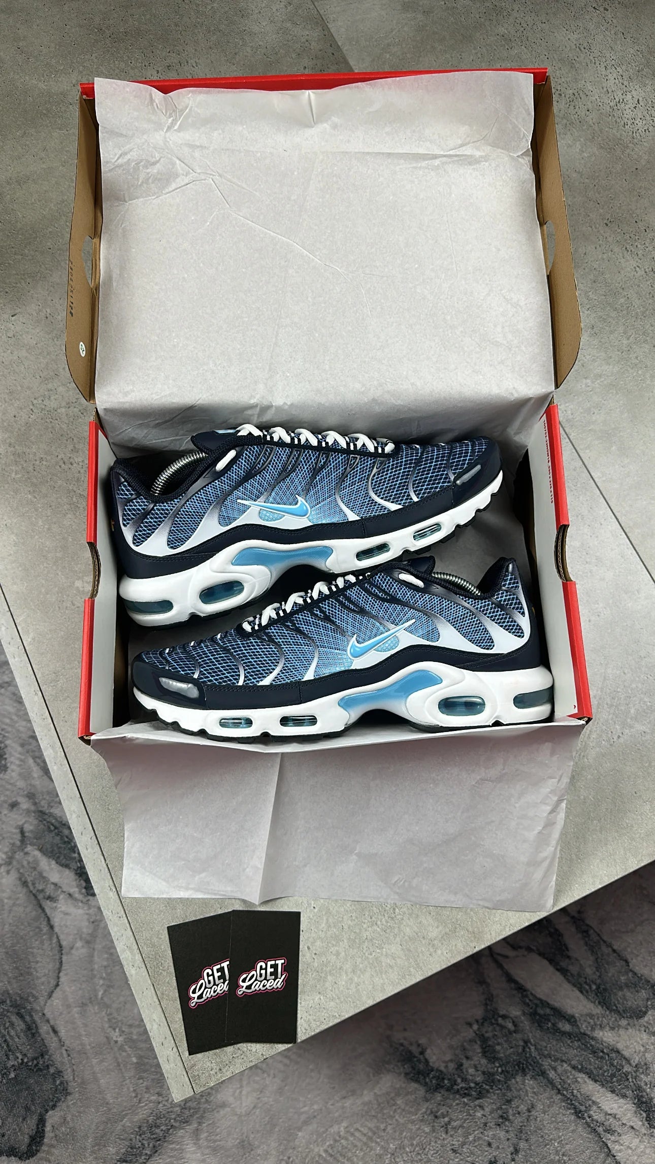 Nike Air Max Plus TN - Spirale bleue