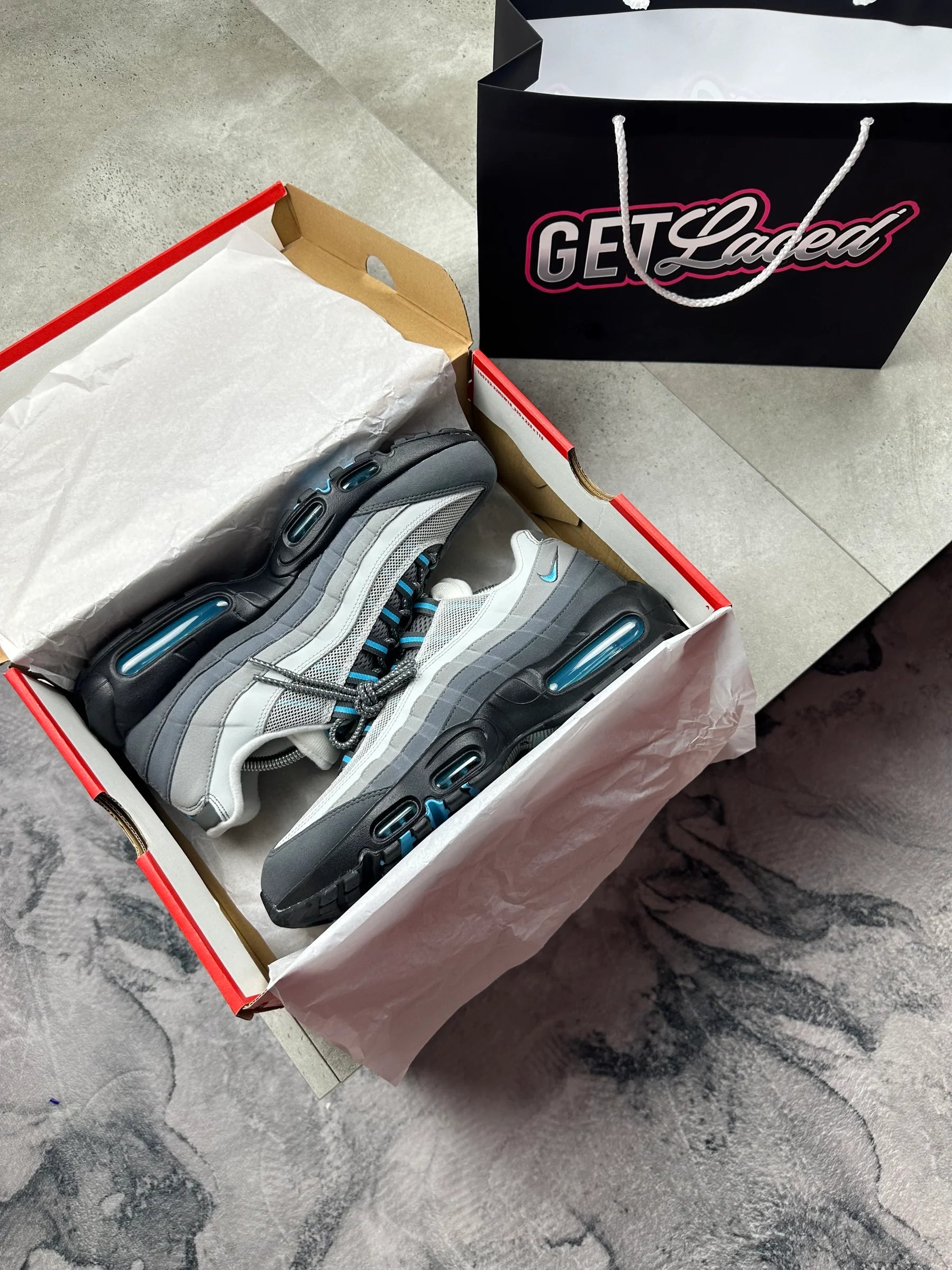 Nike Air Max 95 - Bleu Baltique
