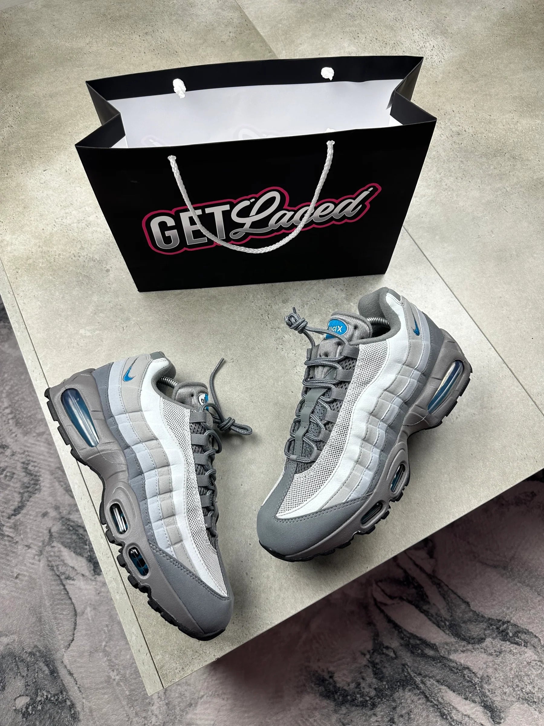 Nike Air Max 95 - Bleu / Gris loup
