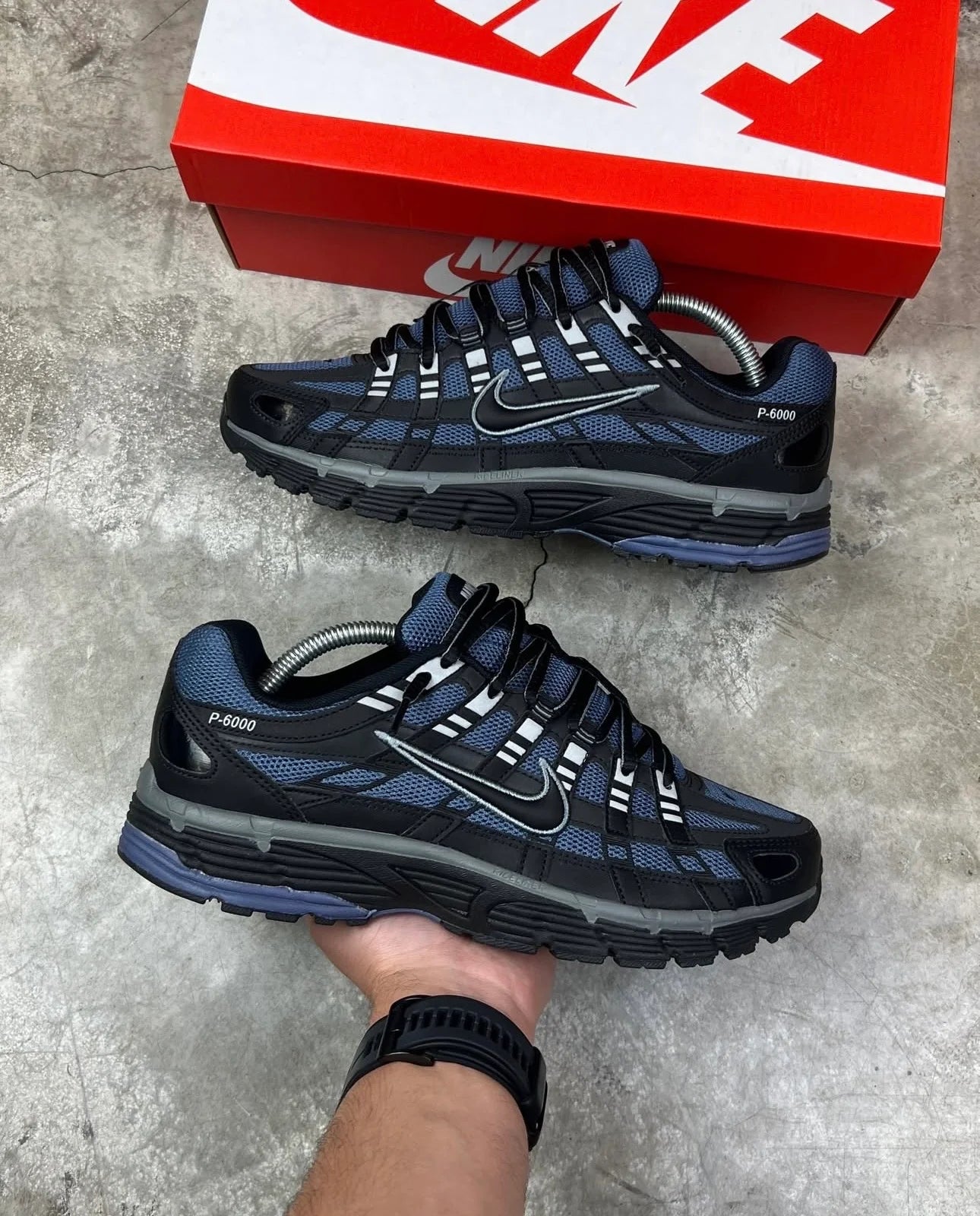 Nike P6000 - Gris froid bleu diffus