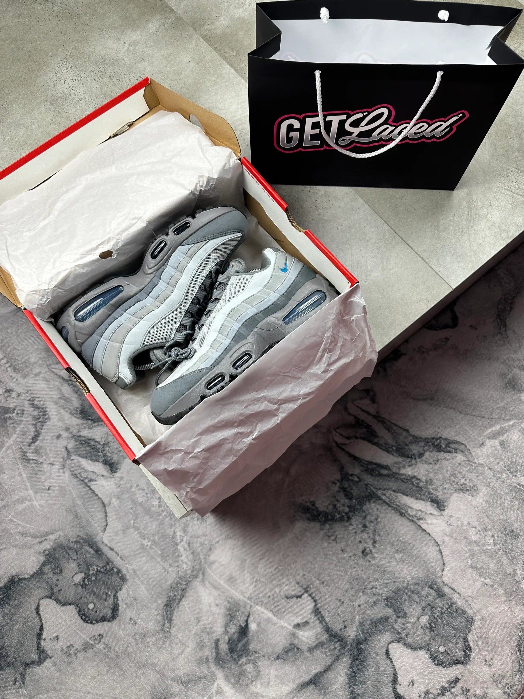 Nike Air Max 95 - Bleu / Gris loup