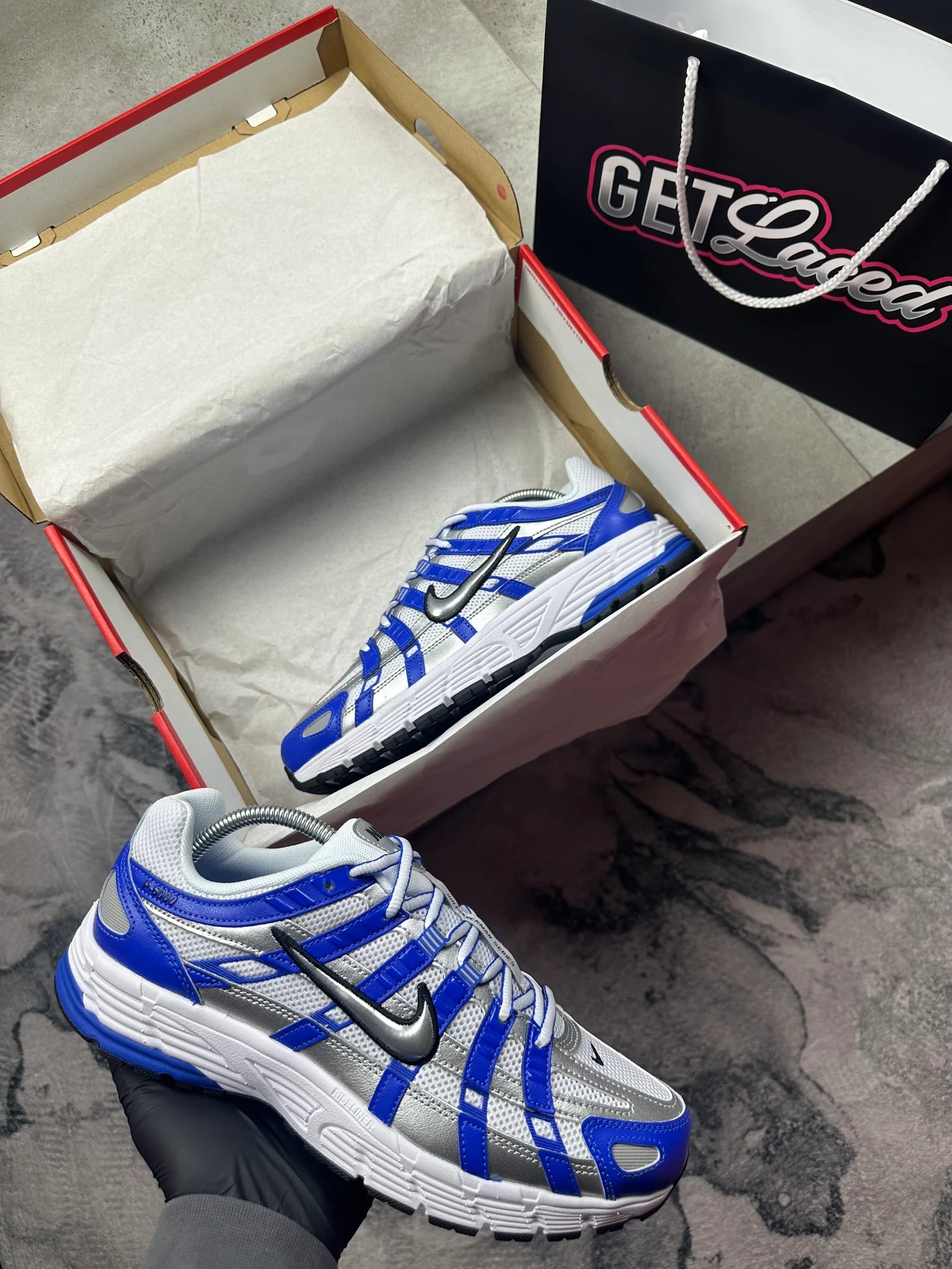 Nike P6000 - Bleu Racer