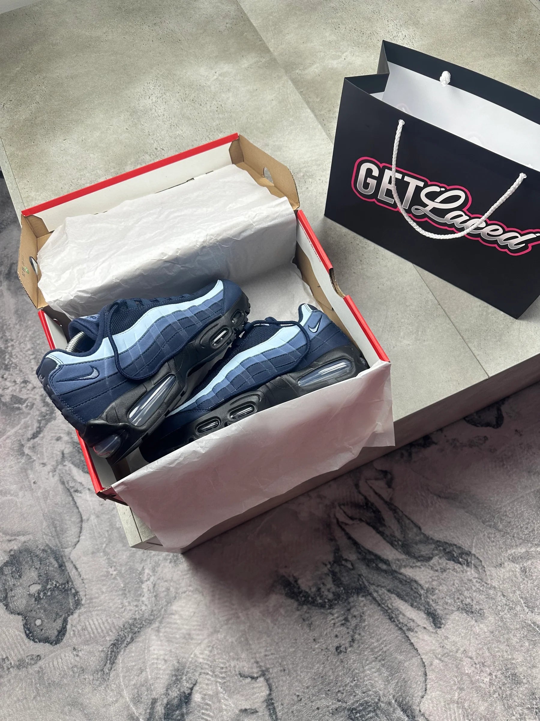 Nike Air Max 95 - Bleu obsidien