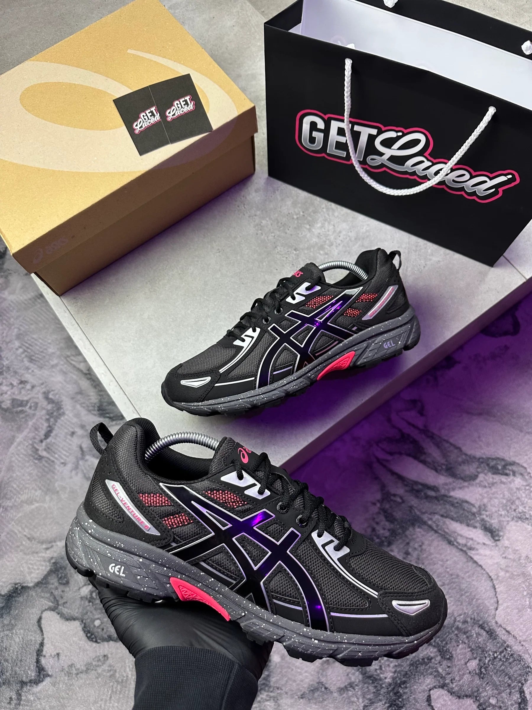 Asics Gel Venture 6 - Rouge Obsidien