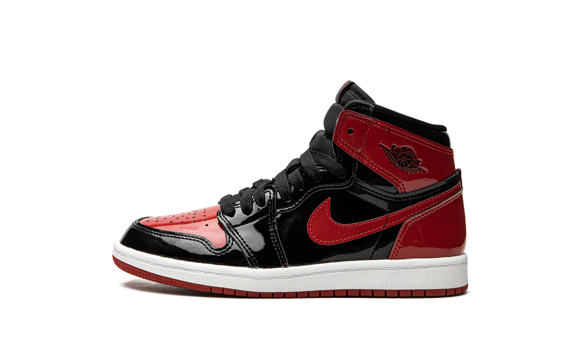 Air Jordan 1 High OG Patent Bred (Kids)