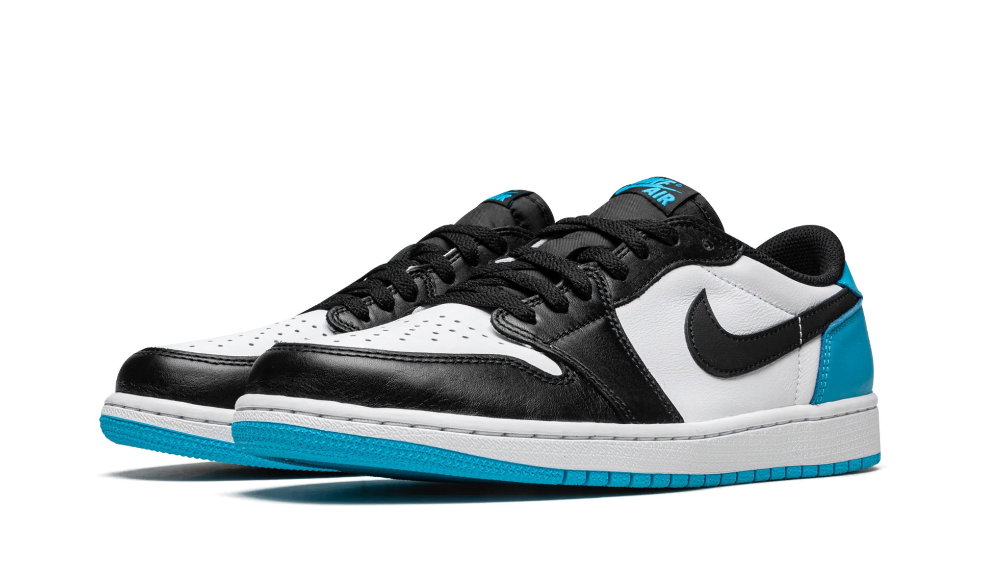 Air Jordan 1 Low OG Black Dark Powder Blue