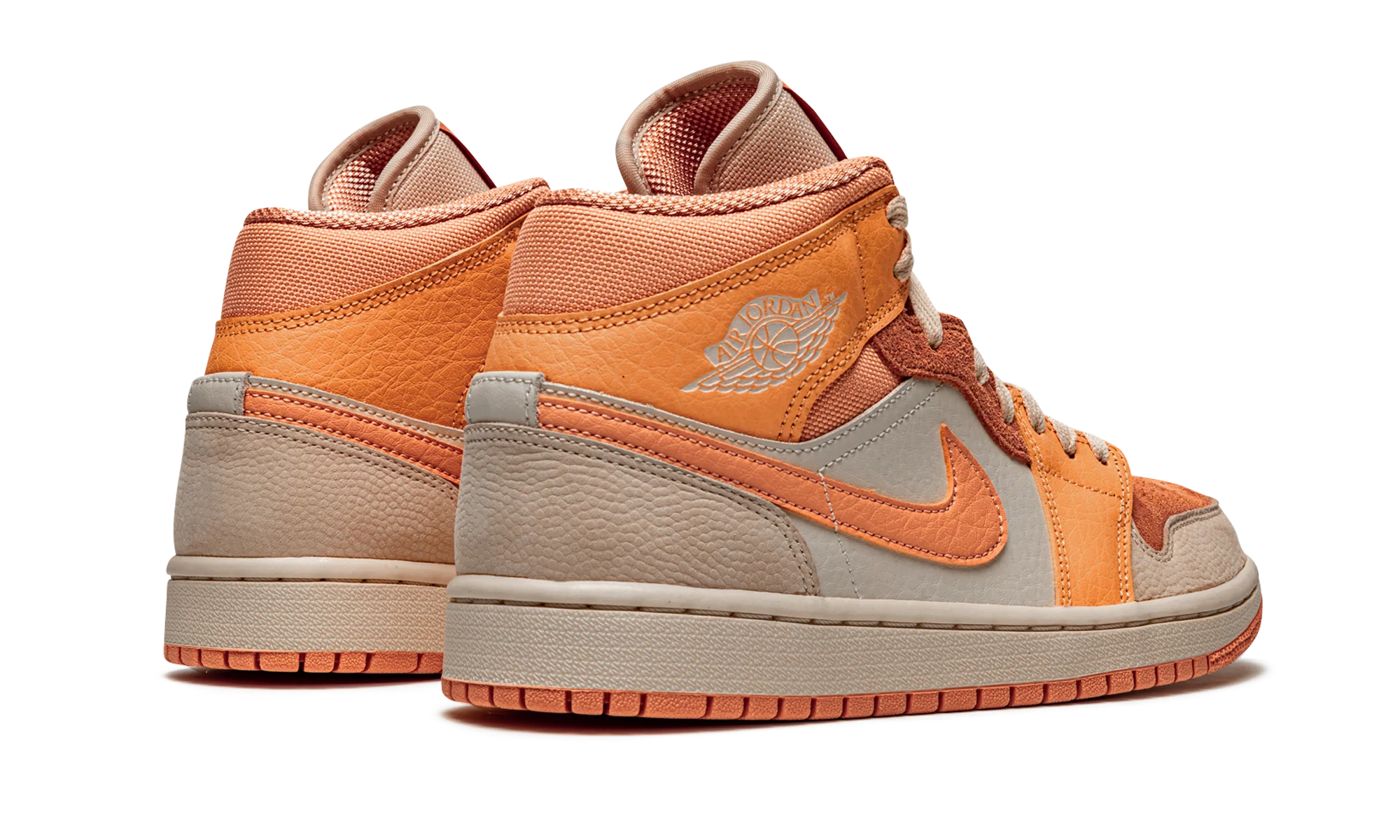Air Jordan 1 Mid Apricot Orange