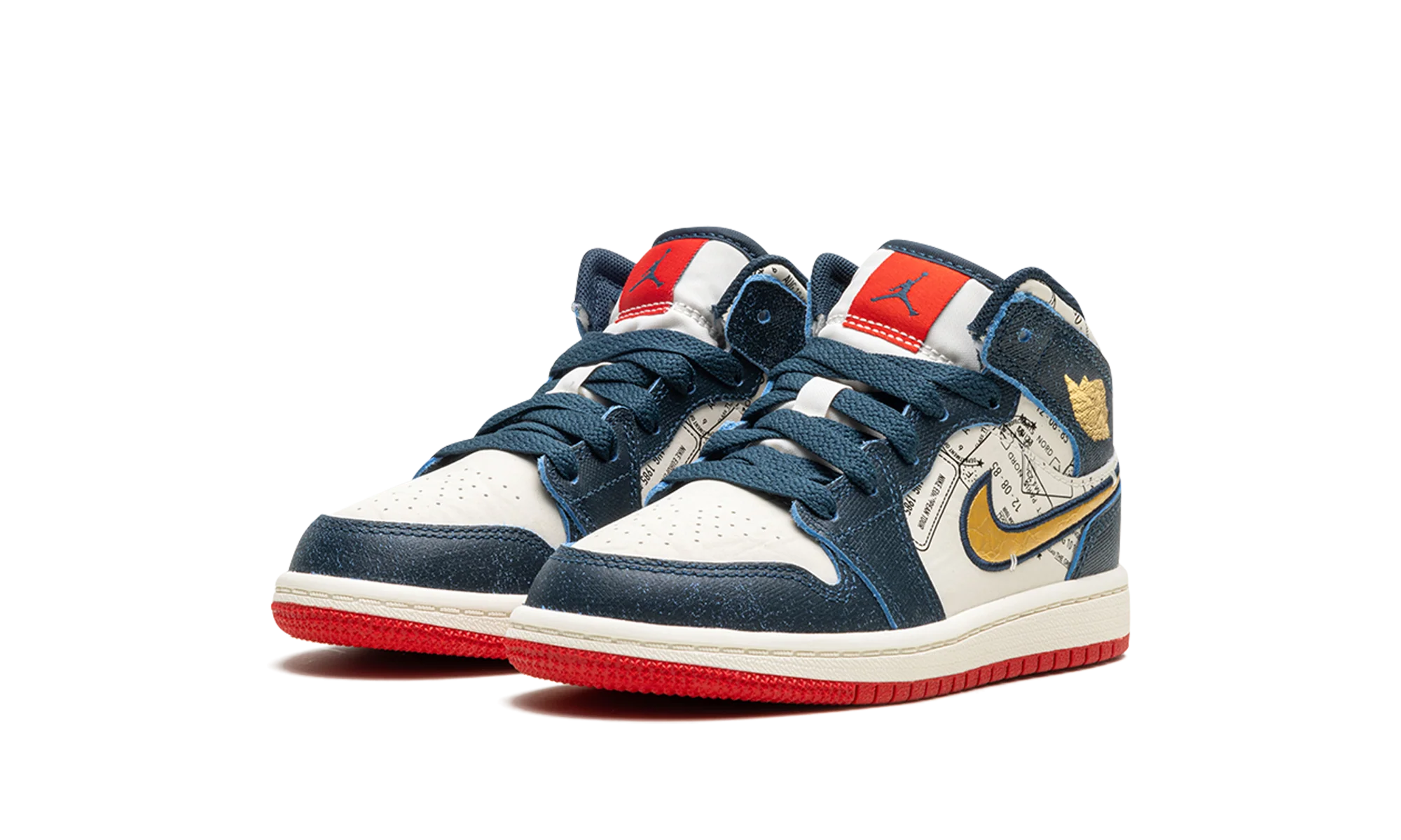 Air Jordan 1 Mid SE Take Flight (Kids)