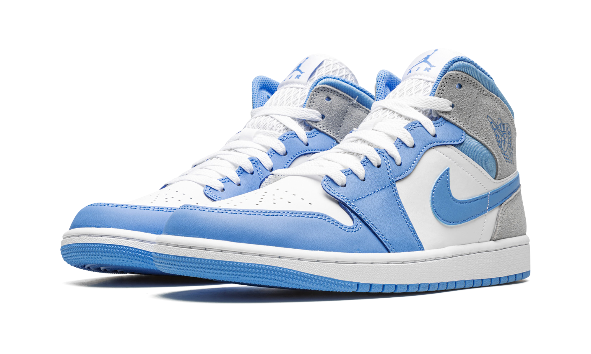 Air Jordan 1 Mid University Blue Grey