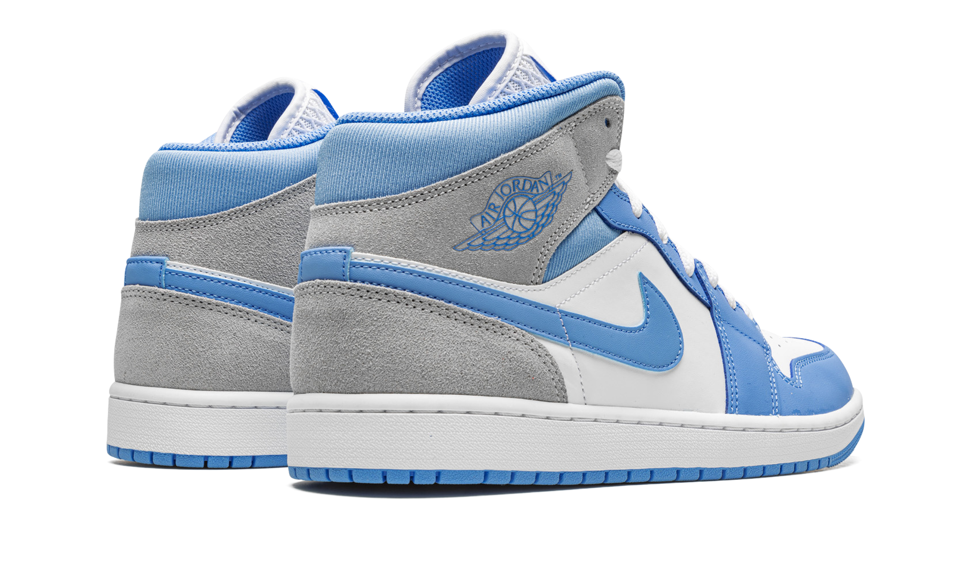 Air Jordan 1 Mid University Blue Grey