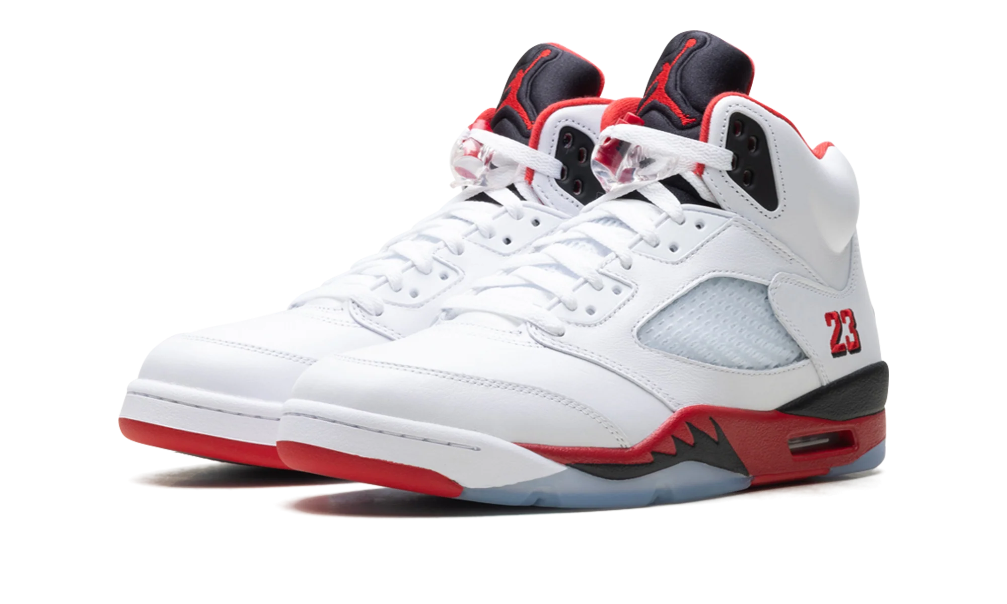 Air Jordan 5 Retro Fire Red Black Tongue (2025)