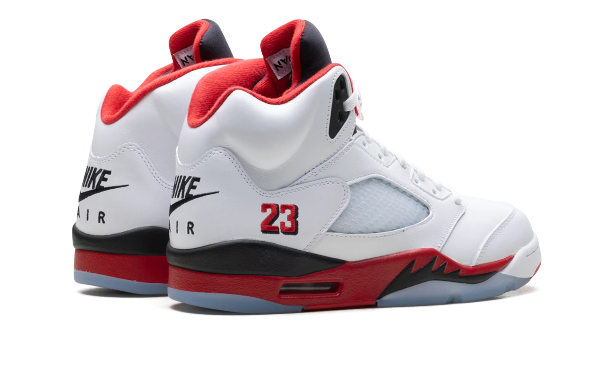 Air Jordan 5 Retro Fire Red Black Tongue (2025)