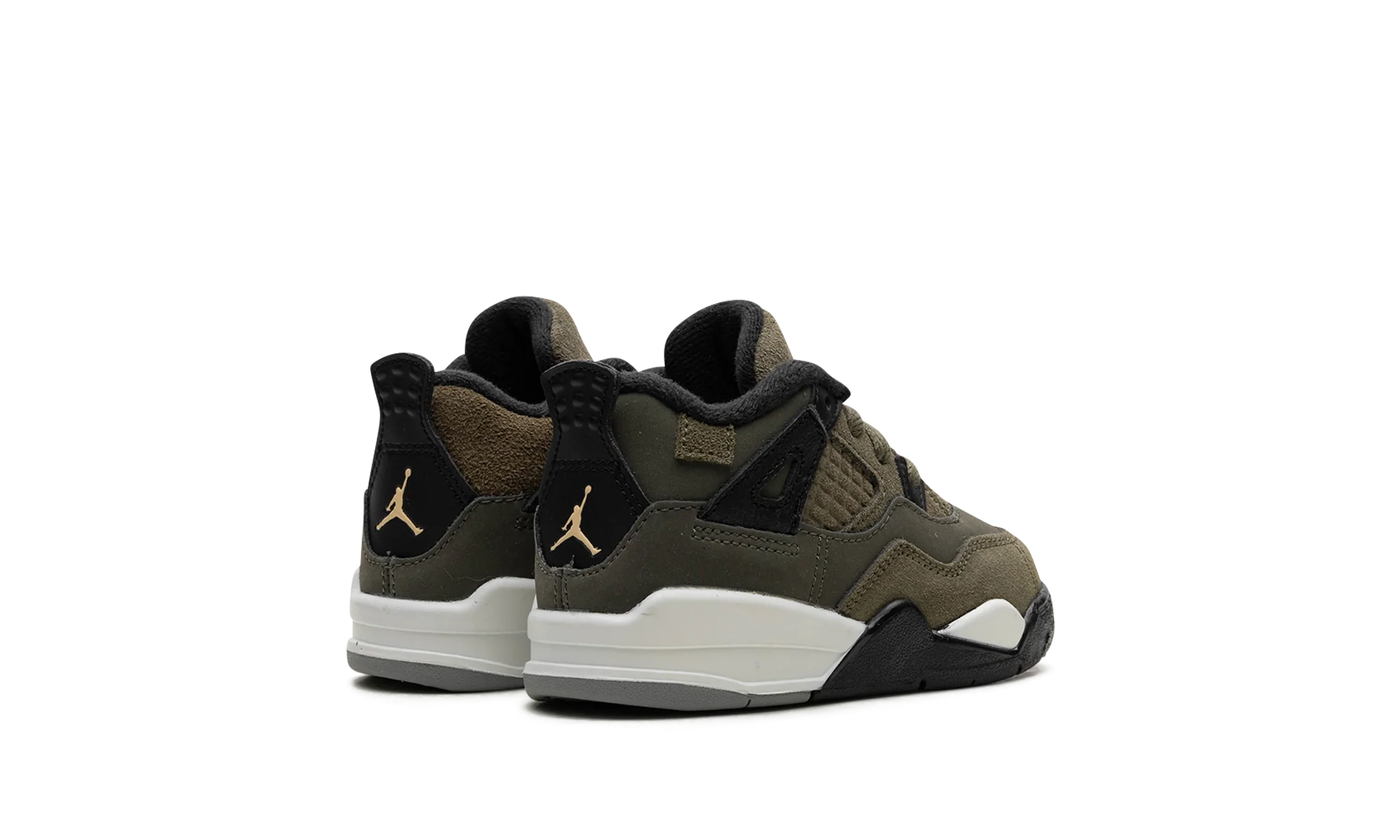 Air Jordan 4 Retro SE Craft Medium Olive (Kids)