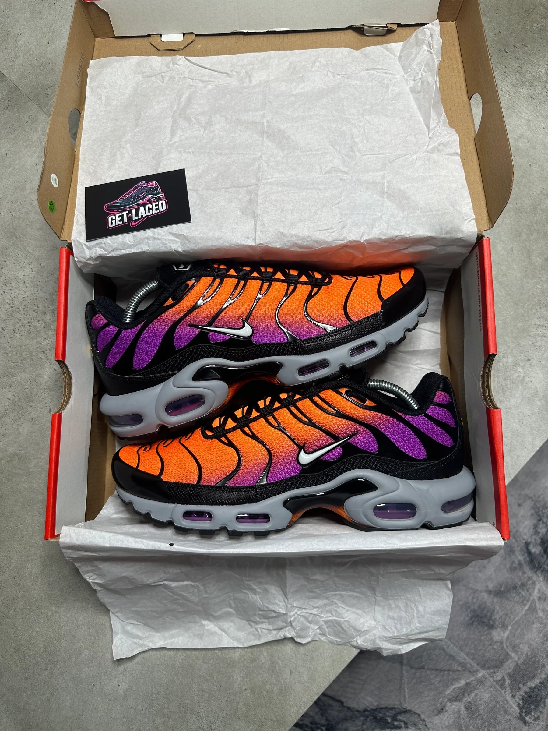 Nike Air Max Plus TN - Coucher de soleil dans le désert