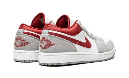 Air Jordan 1 Low SE Light Smoke Grey Gym Red