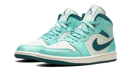 Air Jordan 1 Mid Chenille Bleached Turquoise