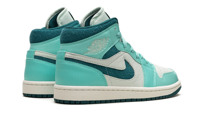 Air Jordan 1 Mid Chenille Bleached Turquoise