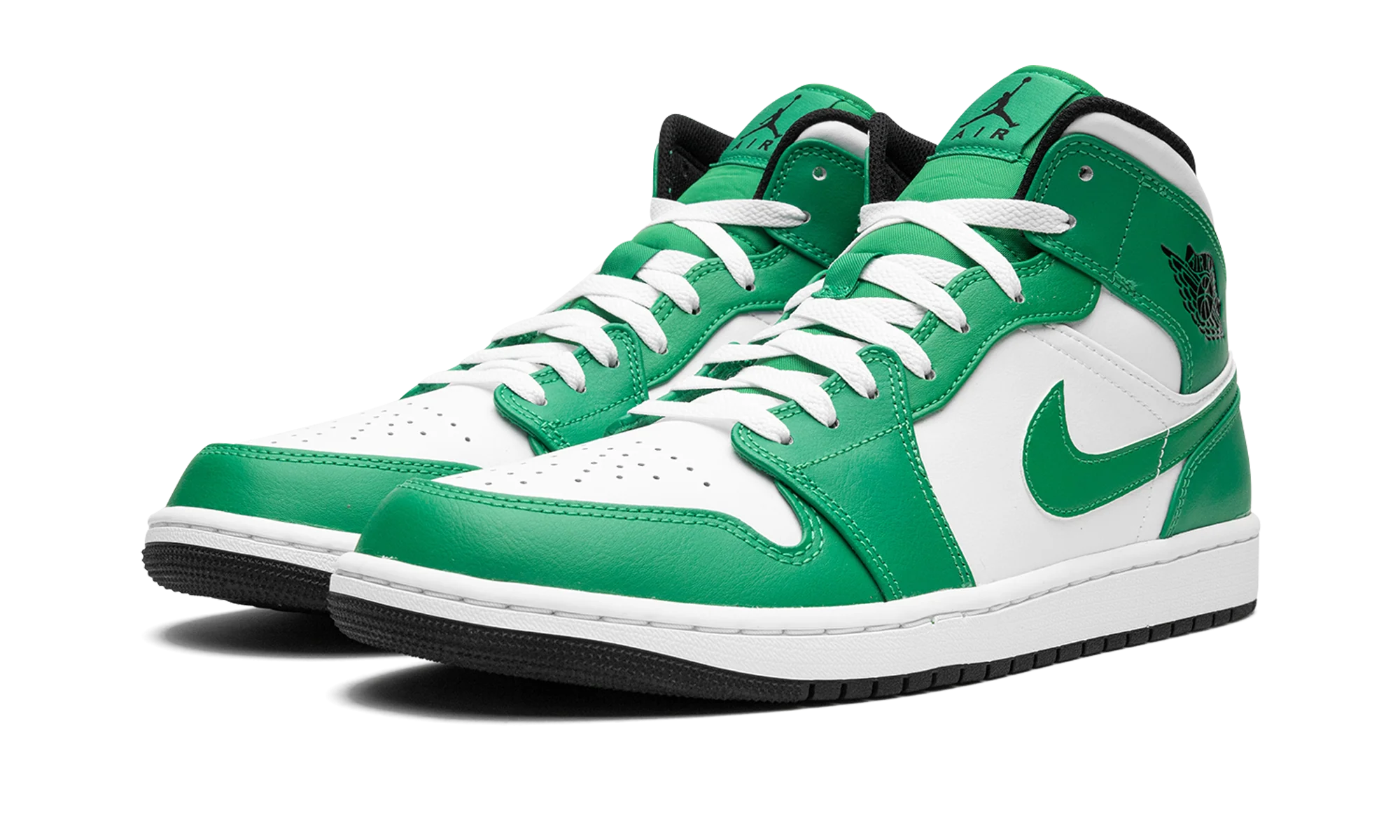 Air Jordan 1 Mid Lucky Green