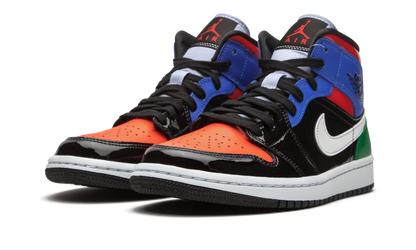 Air Jordan 1 Mid Multi Patent