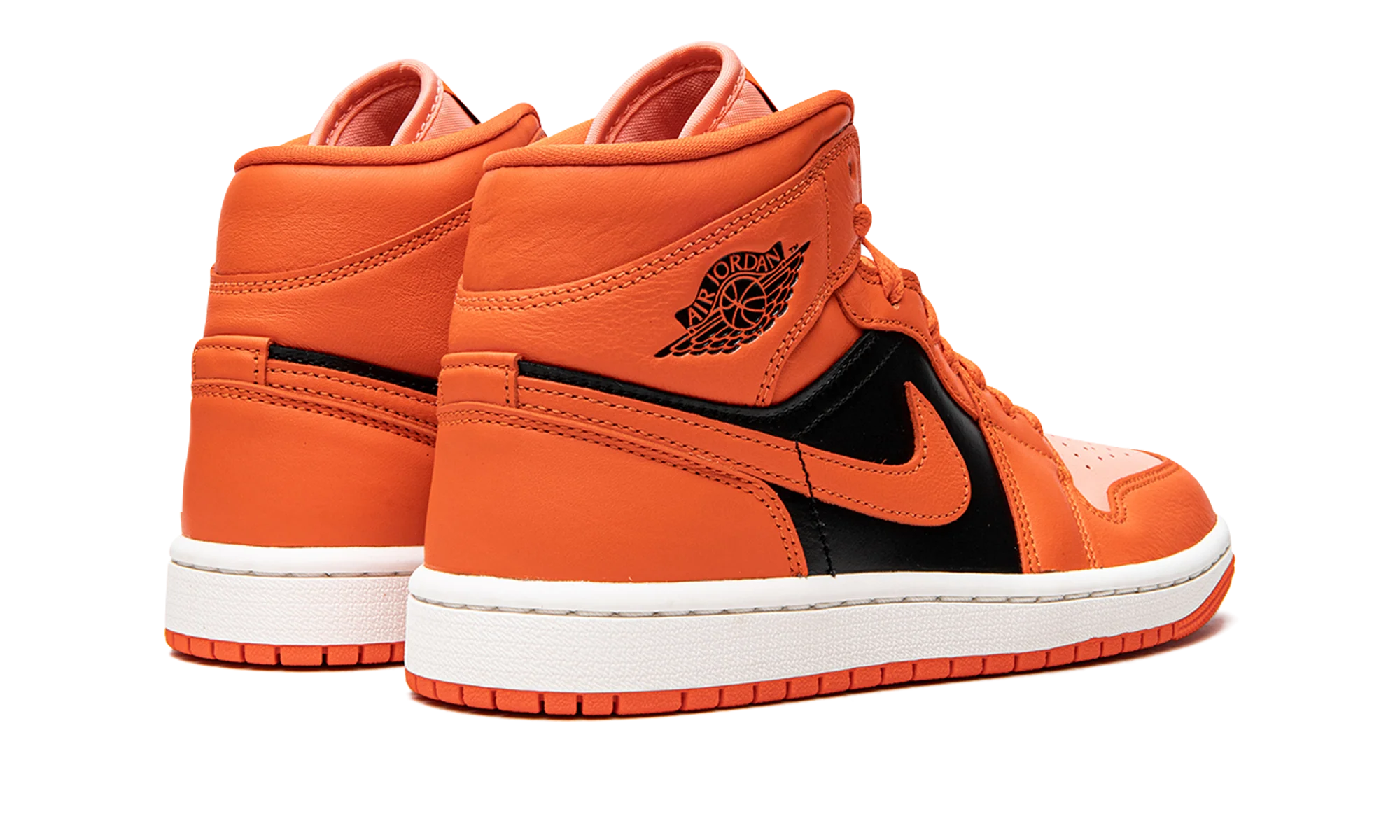 Air Jordan 1 Mid SE Rush Orange Crimson Bliss