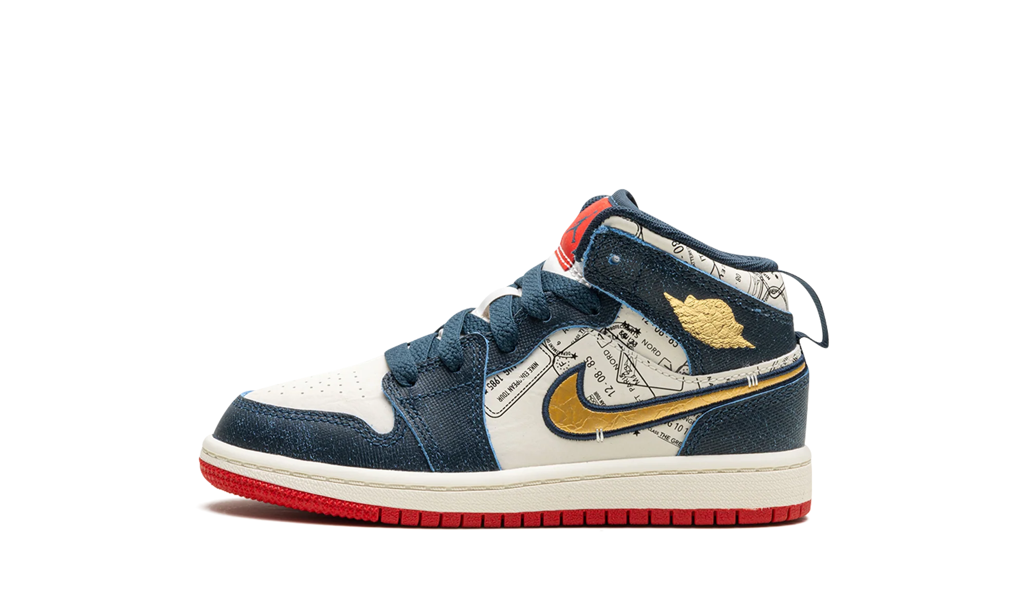 Air Jordan 1 Mid SE Take Flight (Kids)