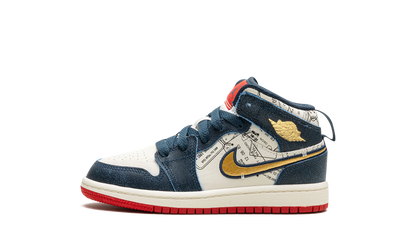 Air Jordan 1 Mid SE Take Flight (Kids)