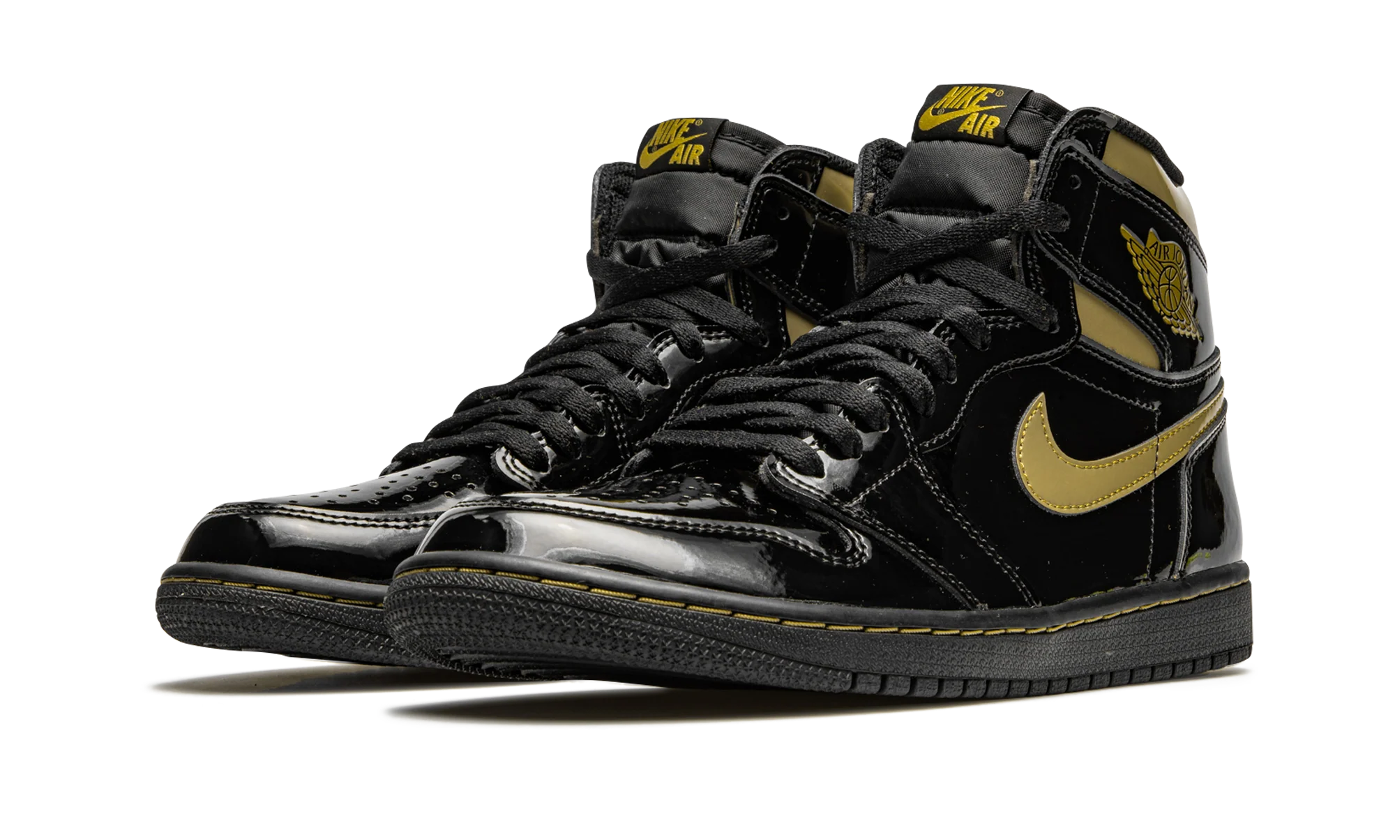 Air Jordan 1 Retro High Black Metallic Gold (2020)