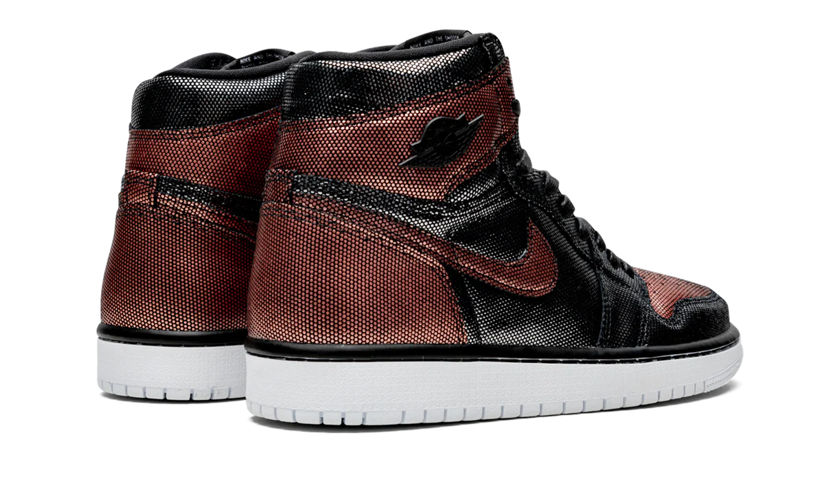 Air Jordan 1 Retro High Fearless Metallic Rose Gold