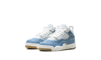 Air Jordan 4 Retro Denim Worn Blue (Kids)