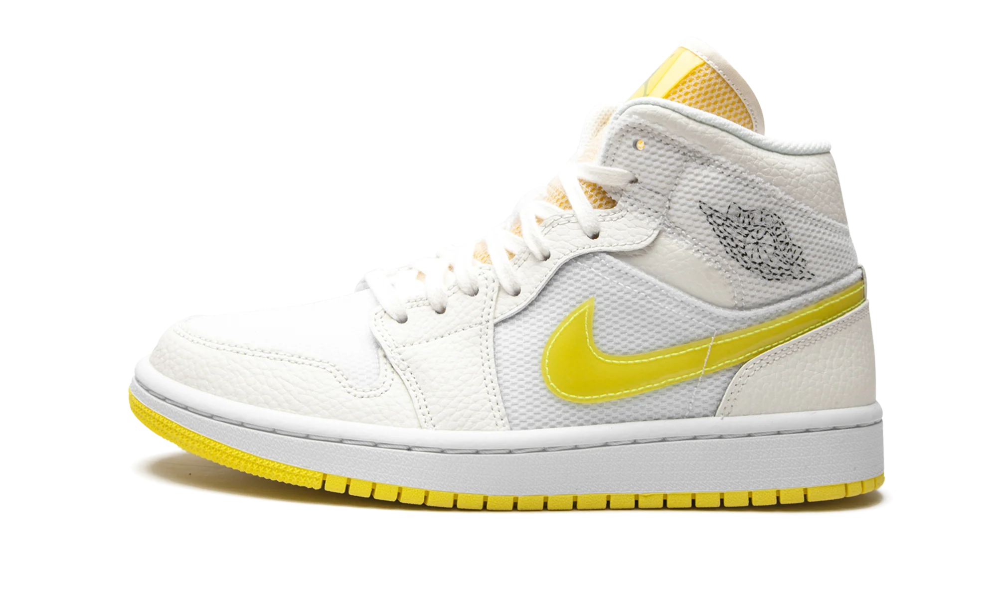 Air Jordan 1 Mid SE Voltage Yellow
