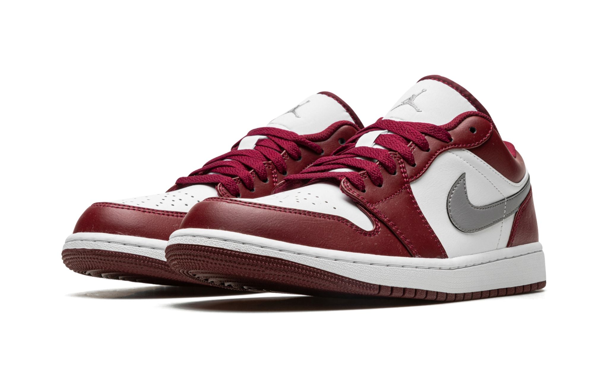 Air Jordan 1 Low White Bordeaux