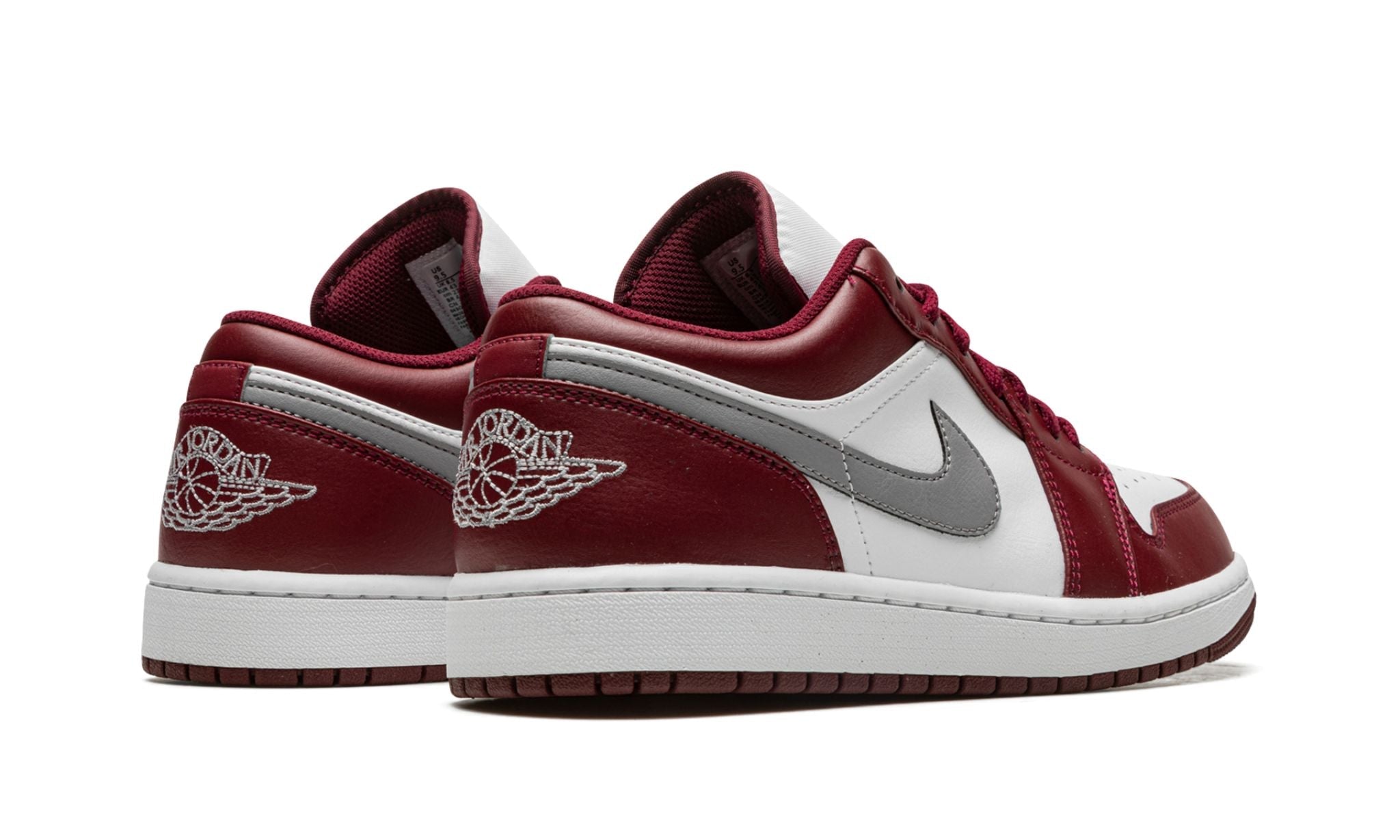 Air Jordan 1 Low White Bordeaux